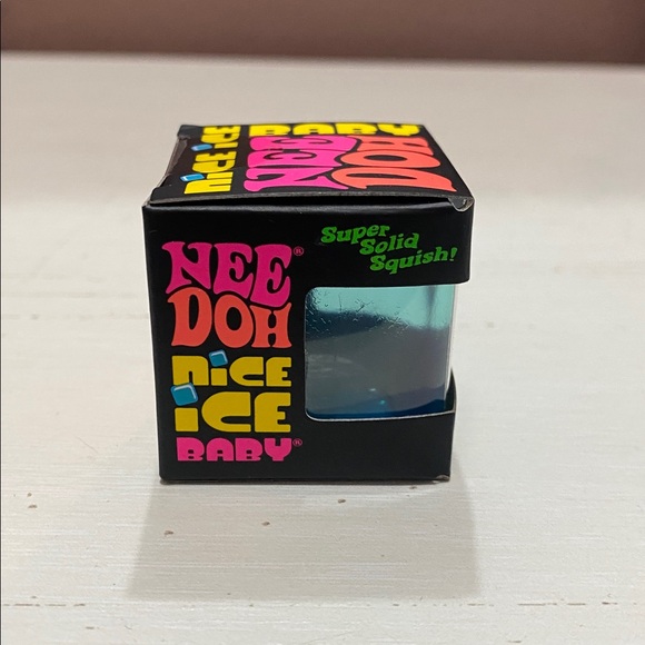 NeeDoh Nice Ice Baby Cube - Blue - Picture 2 of 5